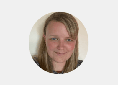 Head-and-shoulders portrait of a Railway Children staff member against a plain light background.