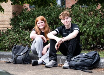 Young people engaging with local support services that help build resilience, confidence and stronger future